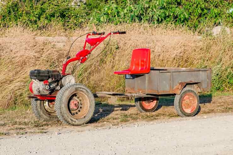 قیمت تیلر چهار چرخ کمر شکن + خرید باور نکردنی